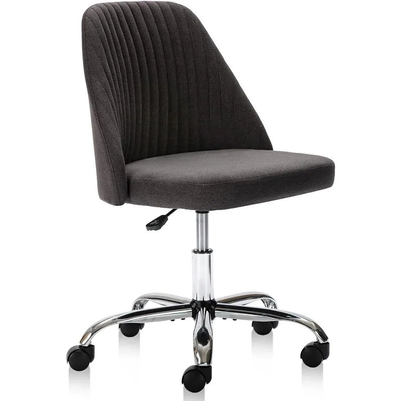 Modern Cute Vanity Swivel Chair with Wheels