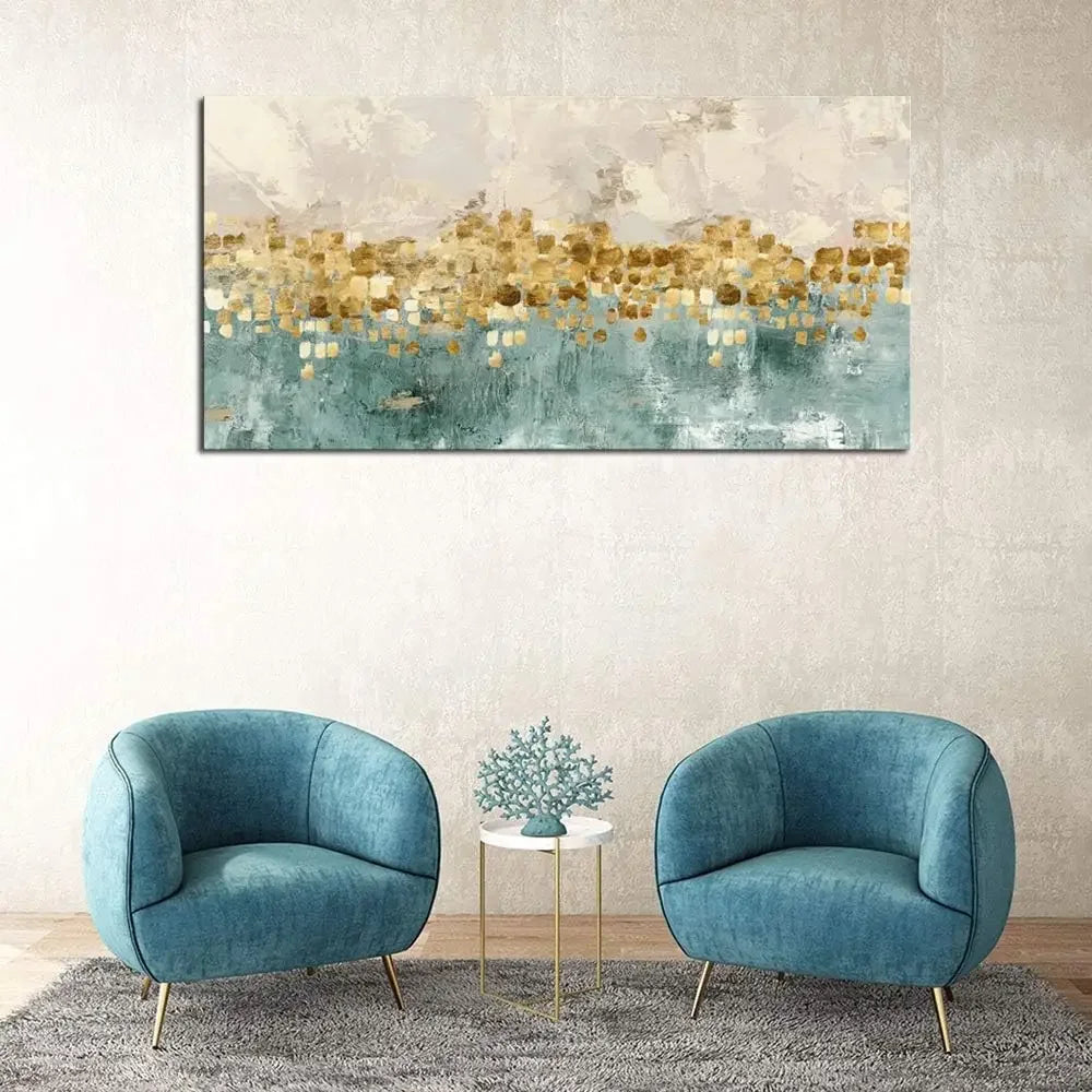 Gold Abstract Painting