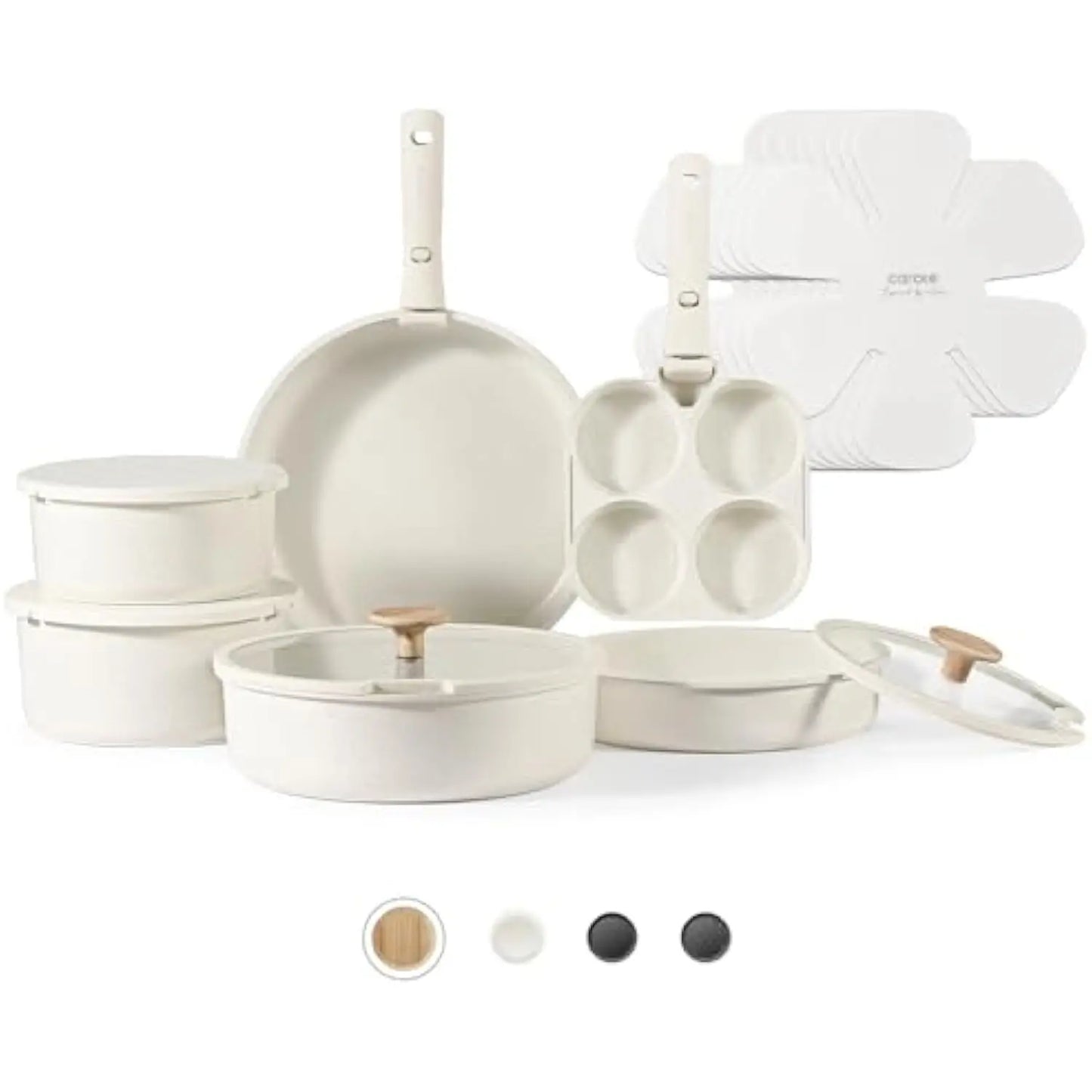 17pcs Pots and Pans Set