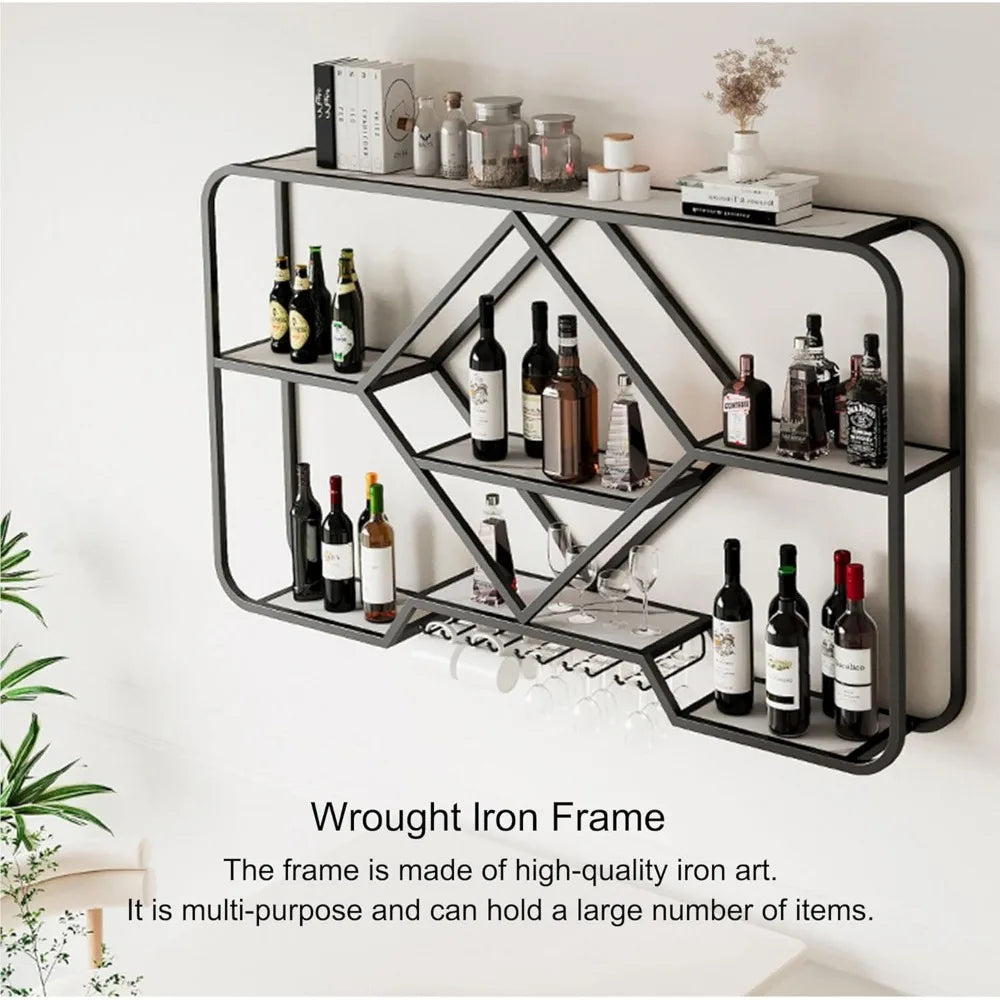 Wall Mounted Bar Shelves