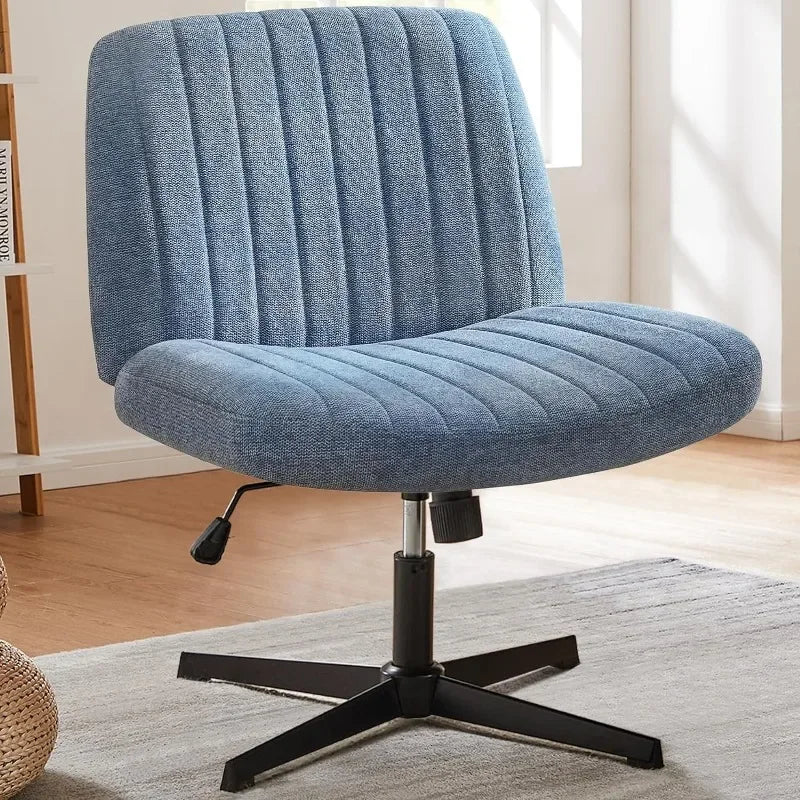 Armless Legged Office Desk Chair No Wheels