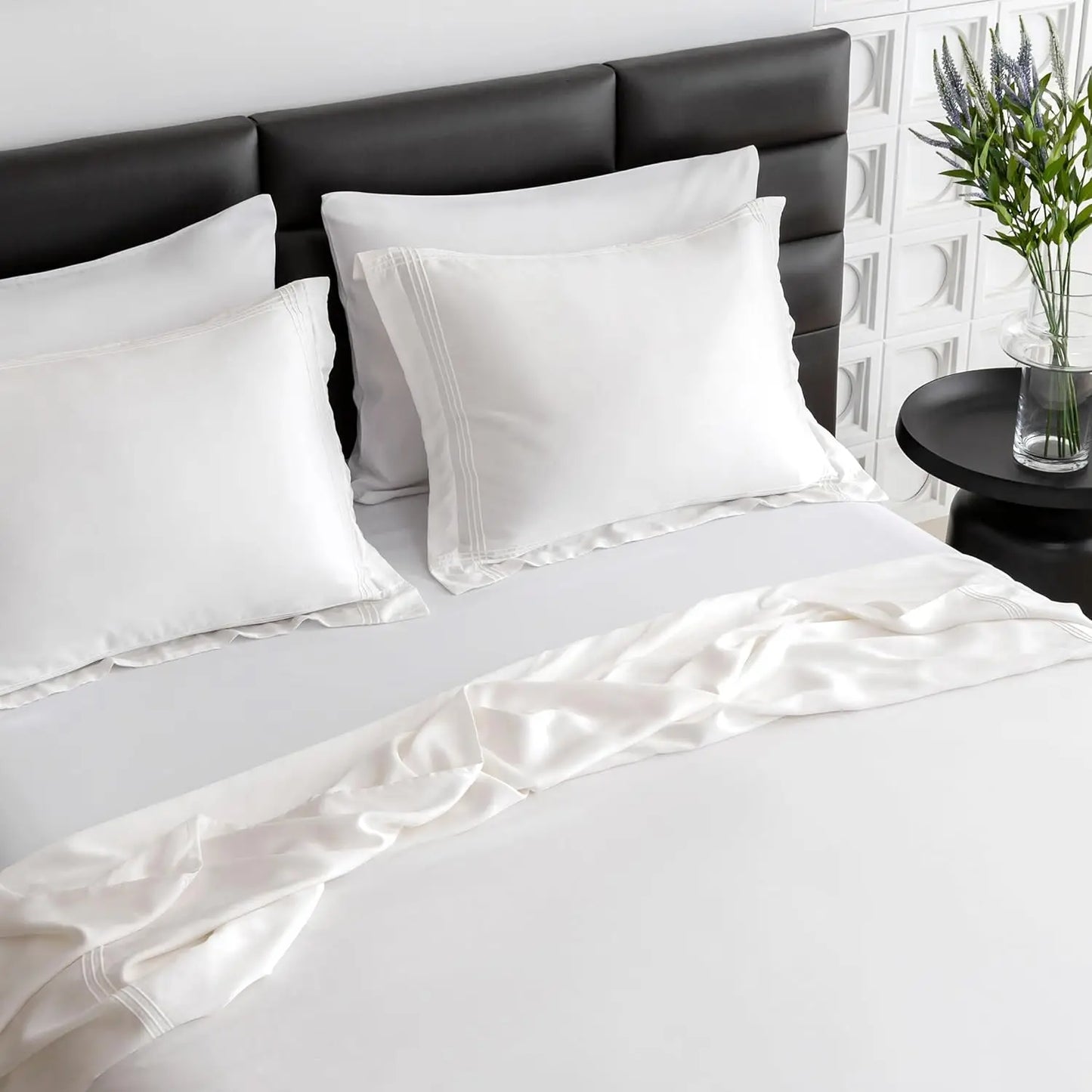 100% Eucalyptus Lyocell Tencel Duvet Cover Set