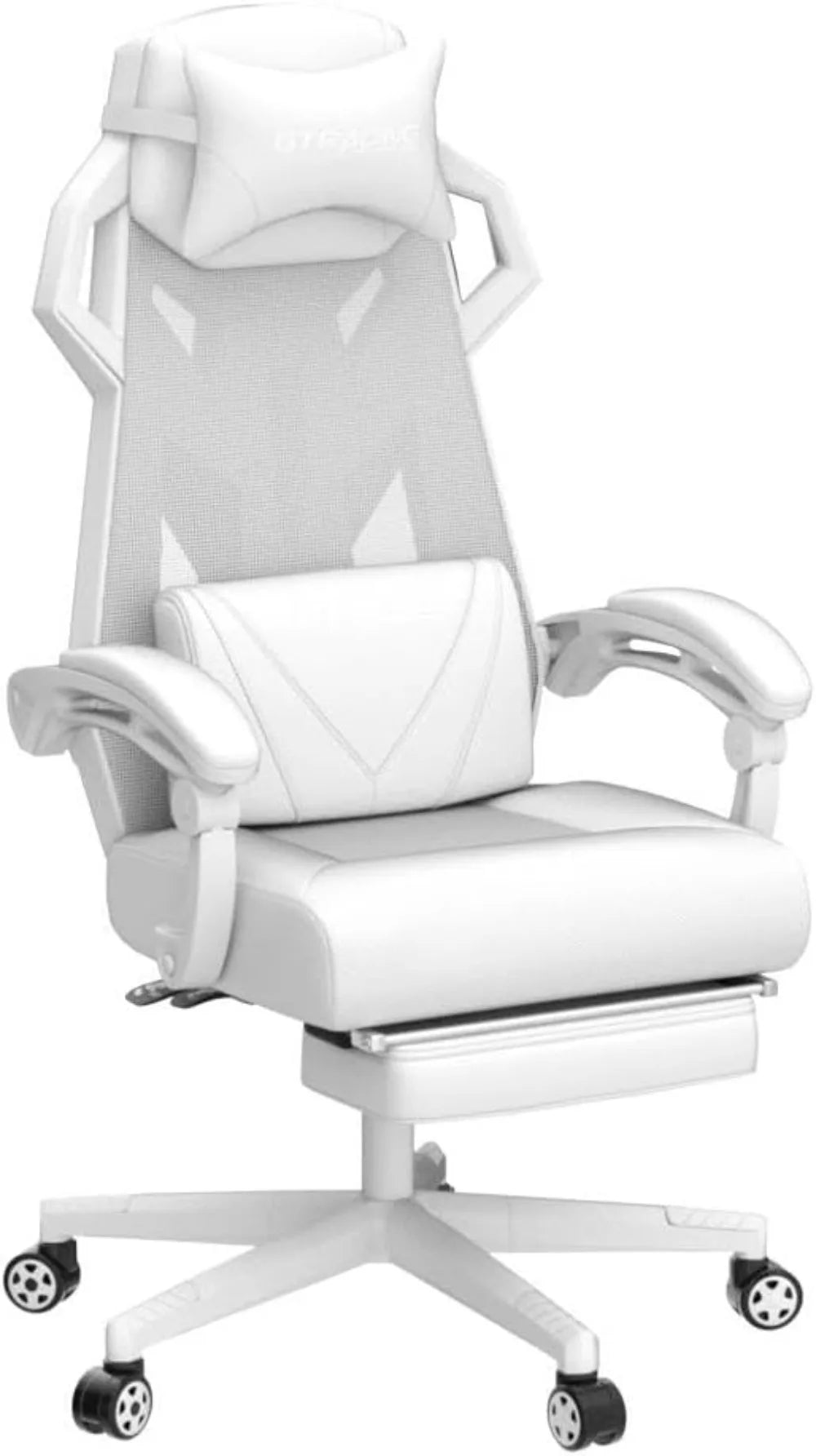 White Ergonomic Office Gaming Chair