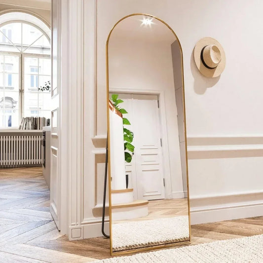 Free Standing Leaning Arch Mirror