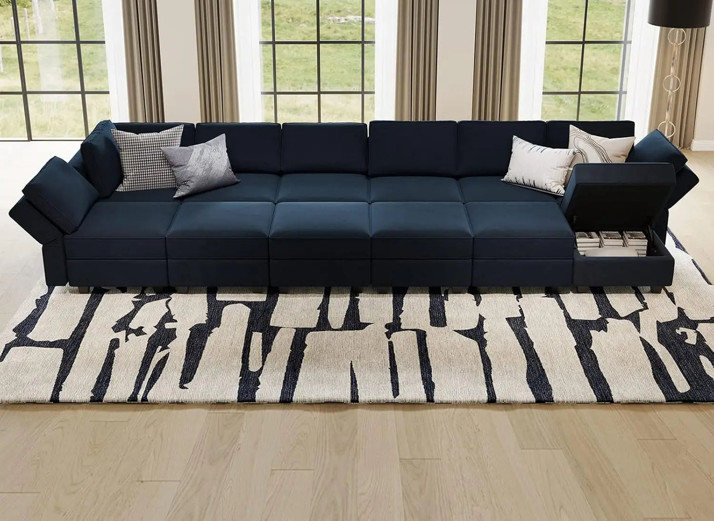 Oversized Modular Sectional Couch