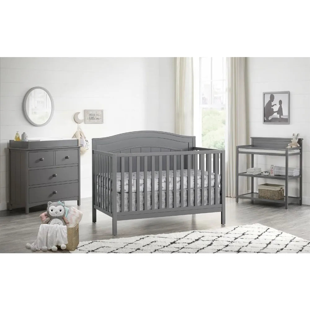 Oxford Baby North Bay 4-in-1 Convertible Baby Crib