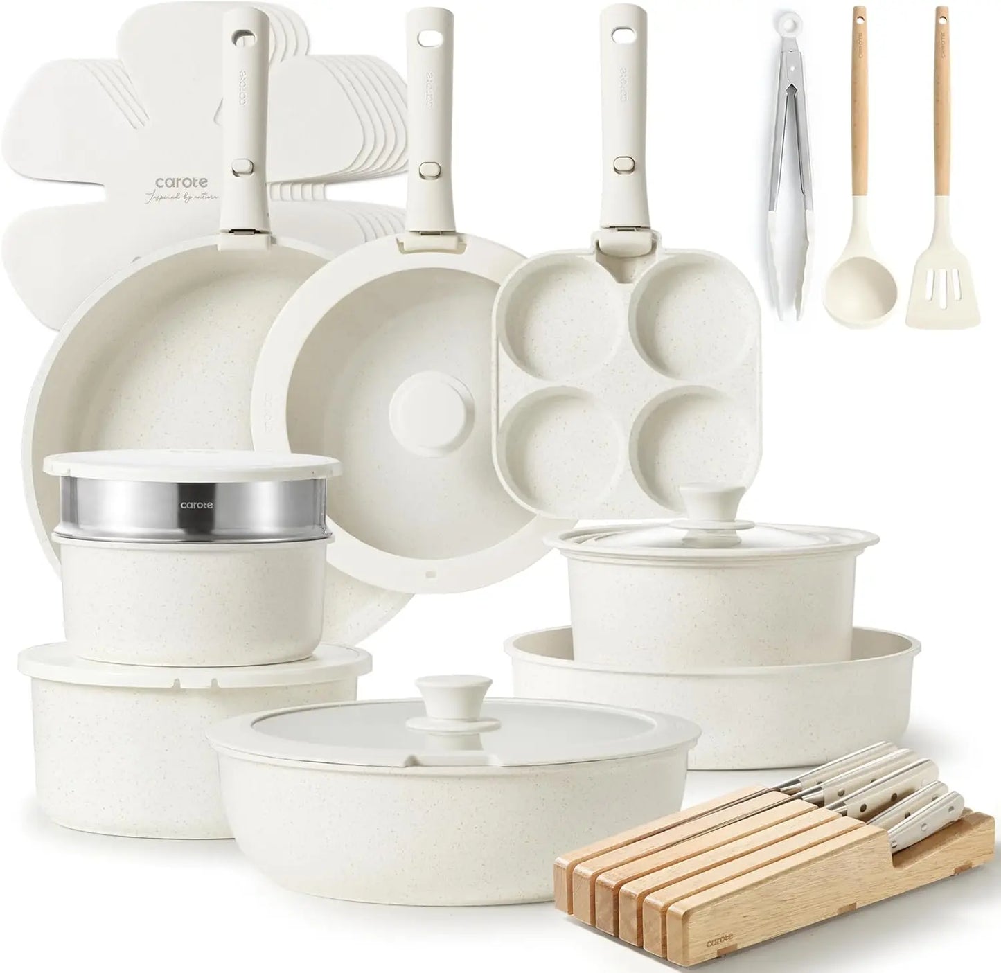 17pcs Pots and Pans Set