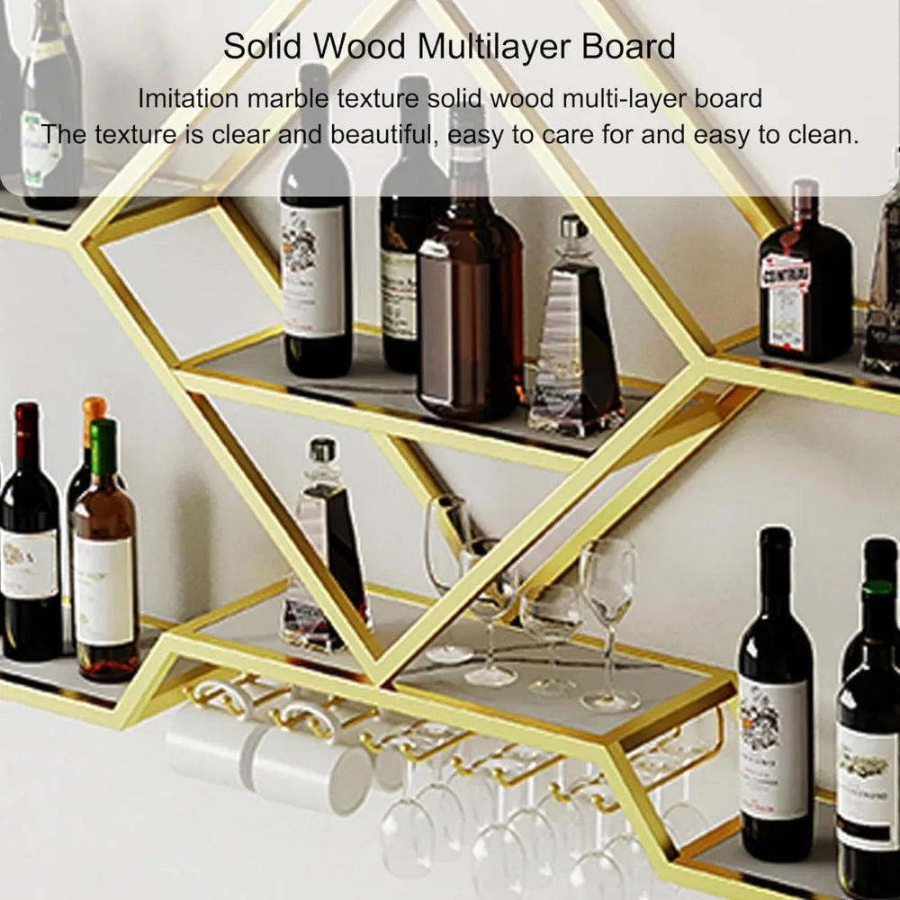 Wall Mounted Bar Shelves