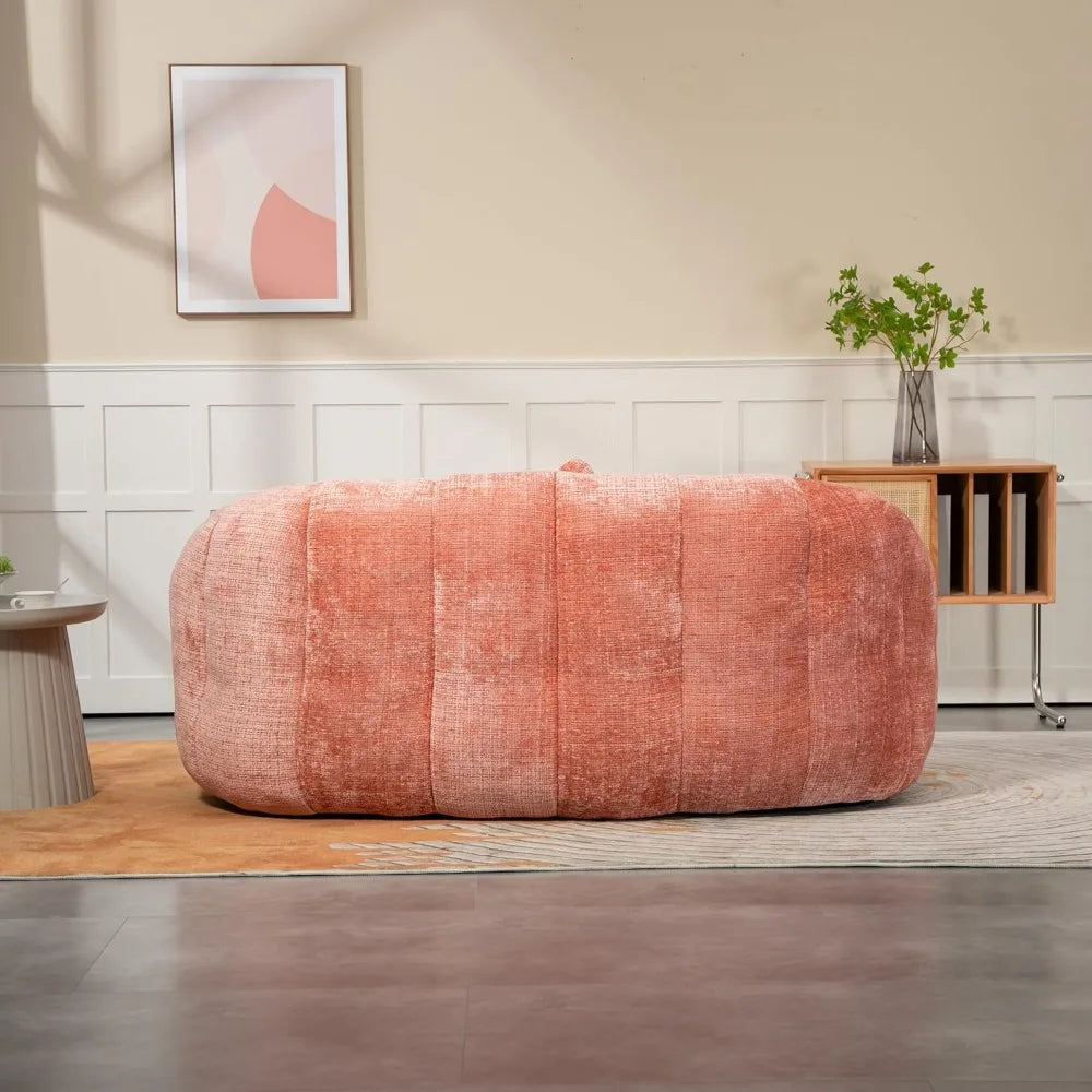 Comfy Bean Bag Loveseat Couch