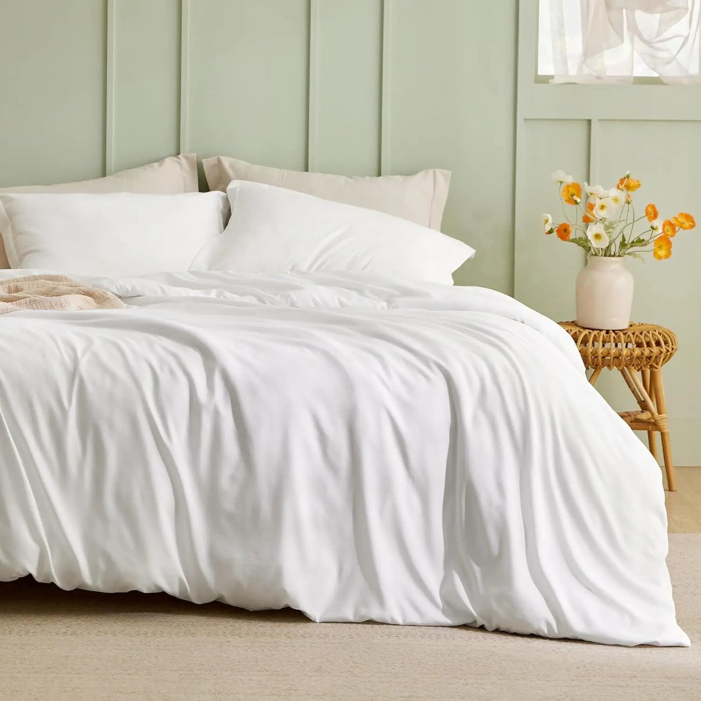 Bamboo Cooling Duvet Cover Set