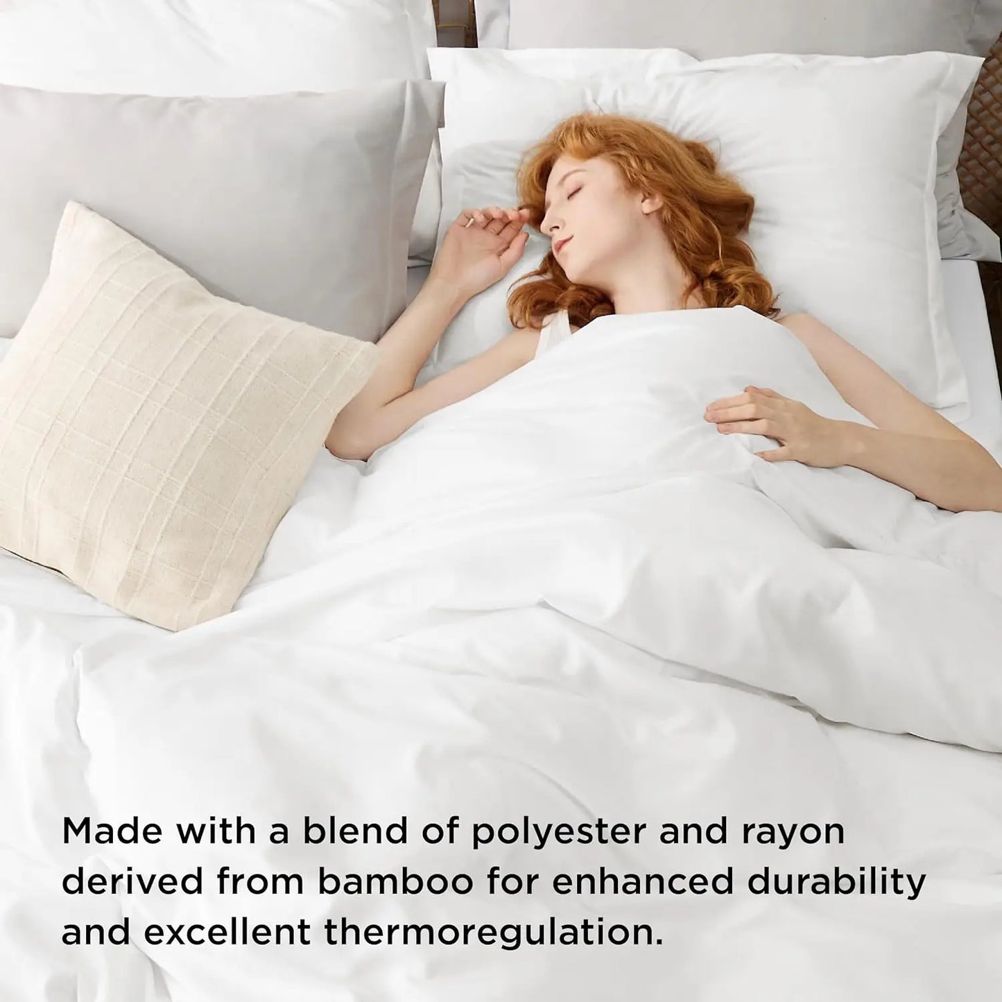 Bamboo Cooling Duvet Cover Set