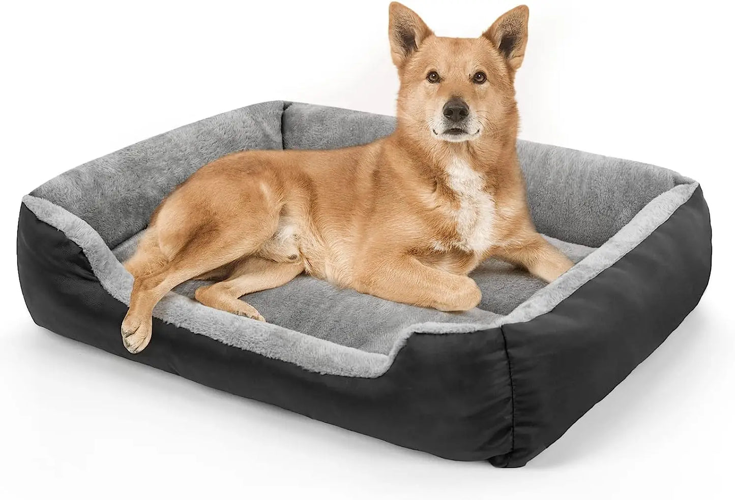 Washable Fleece Dog Bed