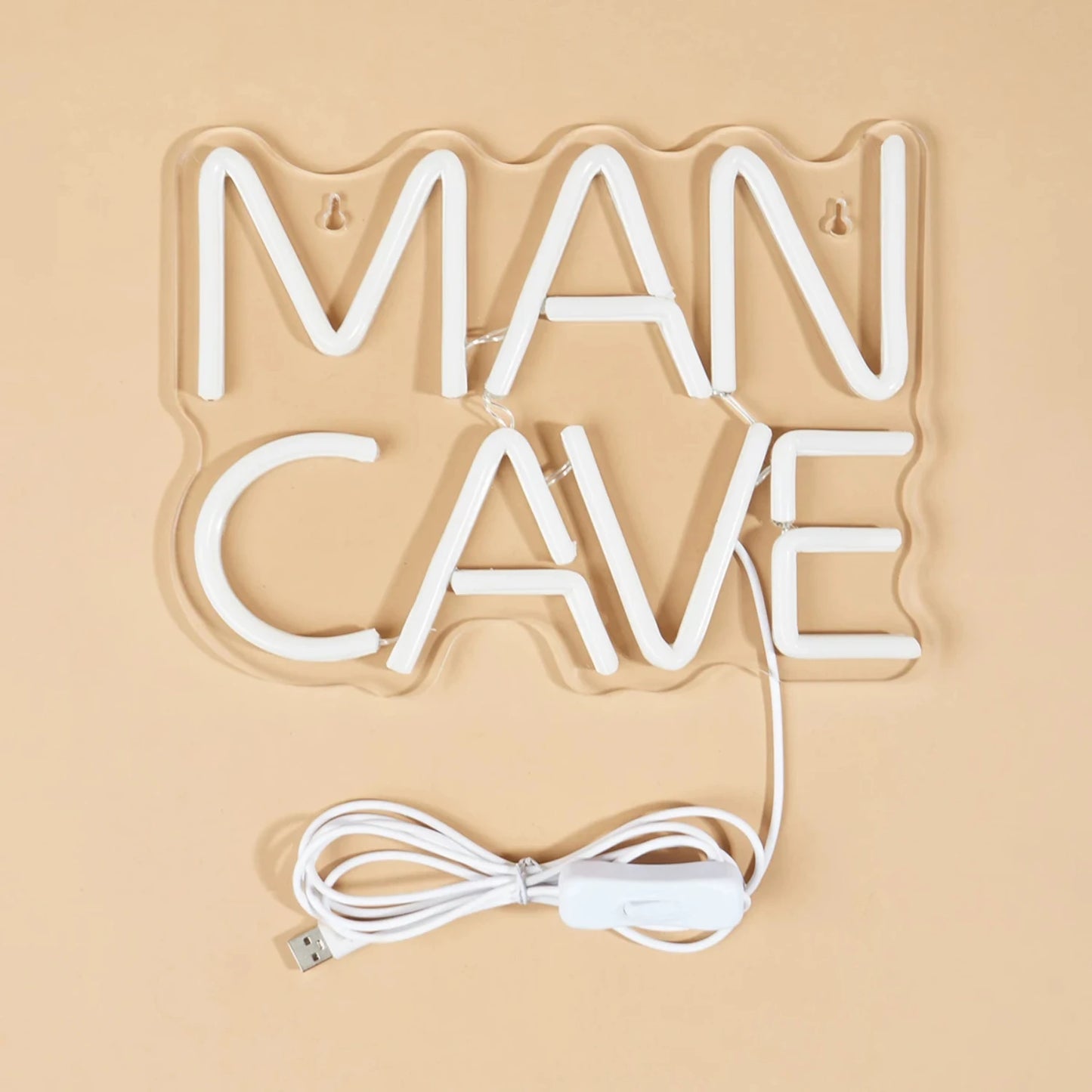 MANCAVE LED Neon Sign