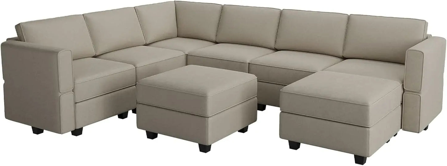 Modular Sectional Sofa with Storage