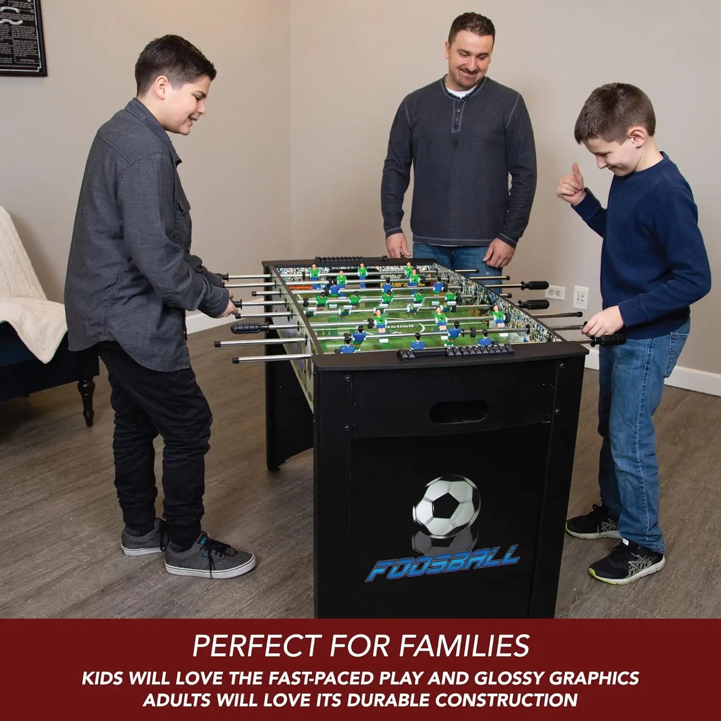 Playoff 4’ Foosball Table