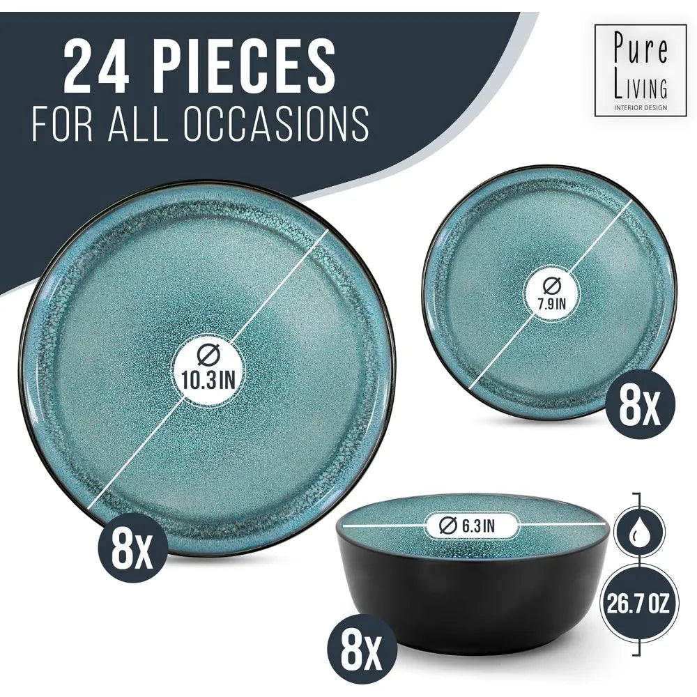 24 Piece Dinnerware Sets