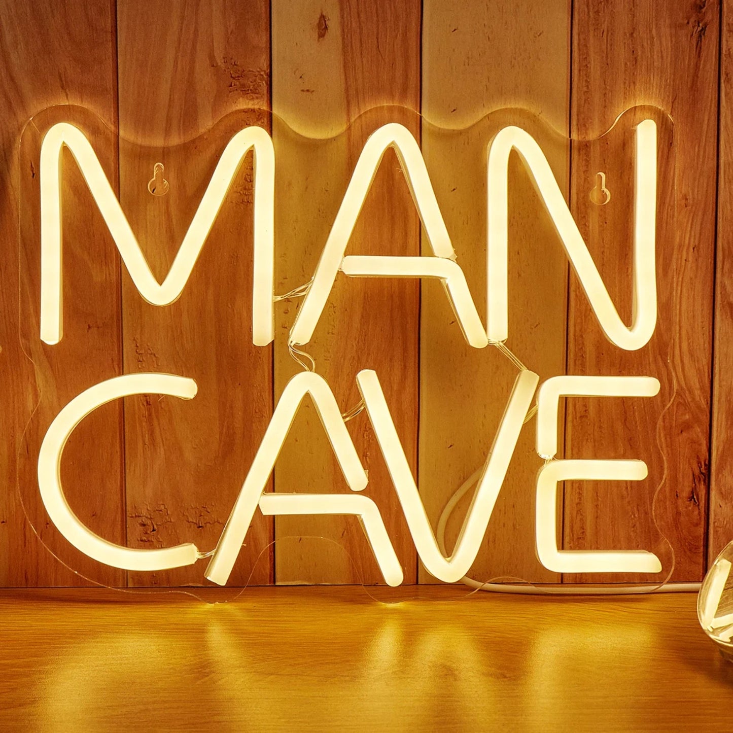 MANCAVE LED Neon Sign