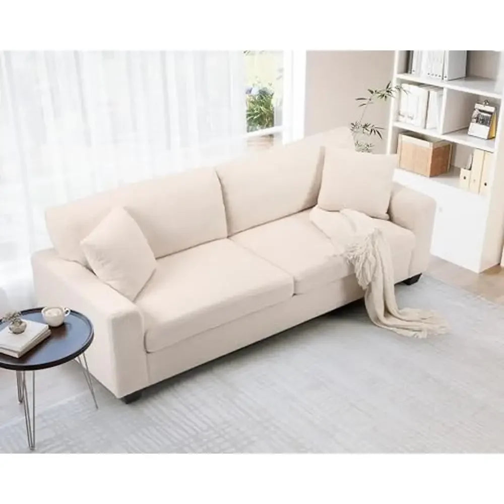 Modern Velvet Tufted Sofa 3 Seater Sofa