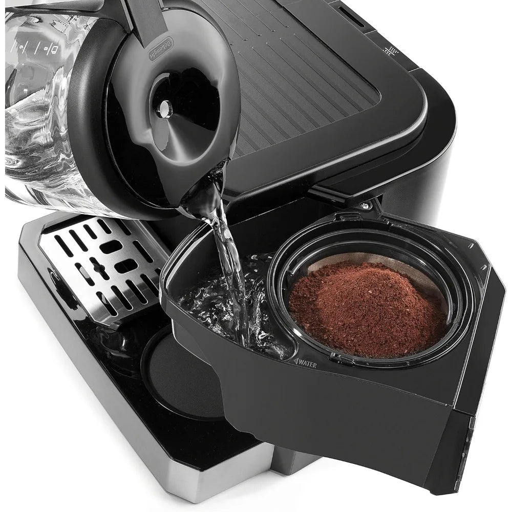 Combination Coffee Maker & Espresso Machine with Frother