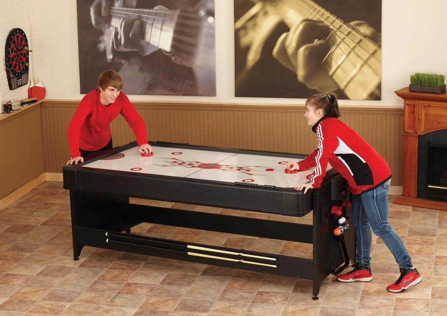 7-Foot 2in1 Game Table (Air Hockey and Billiards)