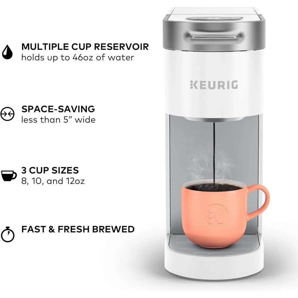 Sleek Single Serve K-Cup Pod Coffee Maker