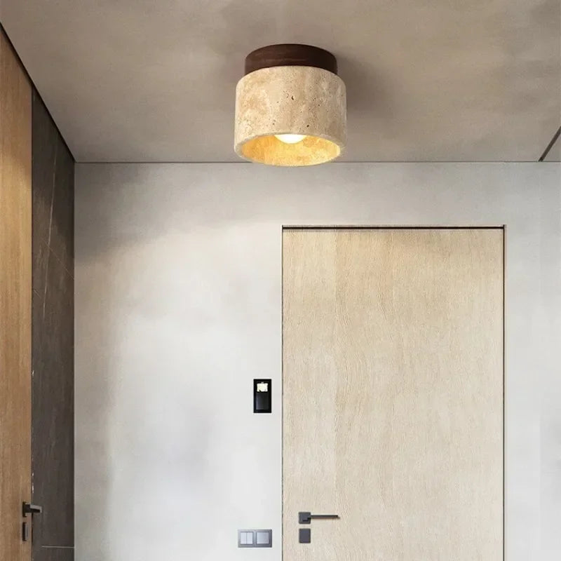 Nordic Modern Stone Ceiling Lamp