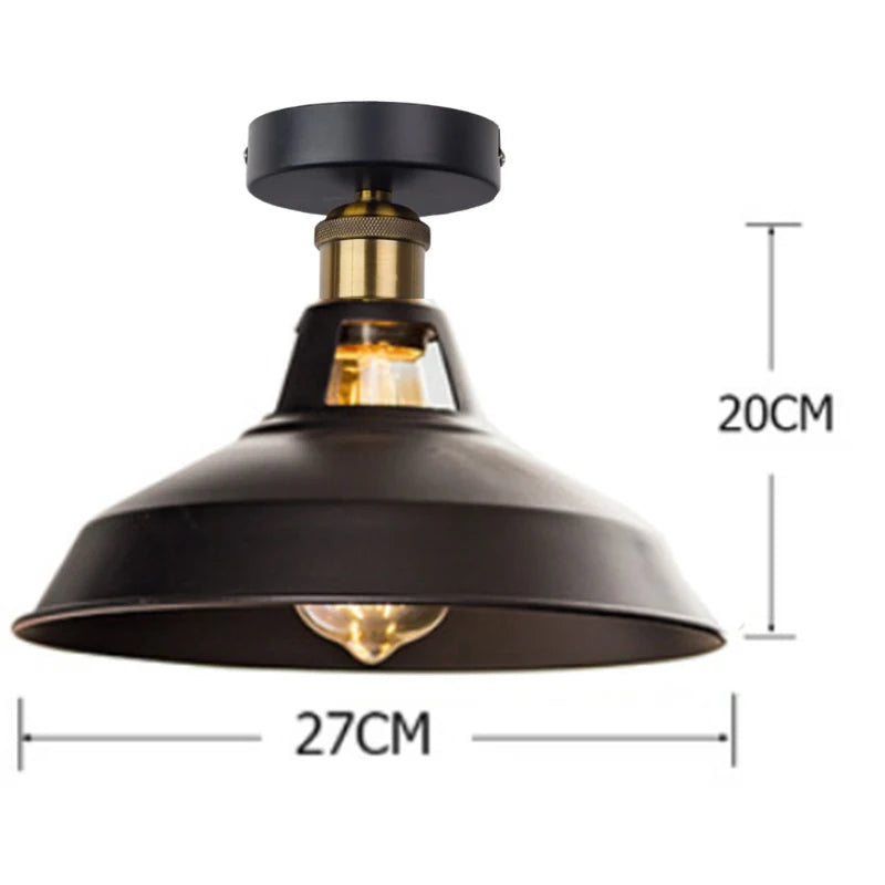 Semi Flush Mount Light Fixture