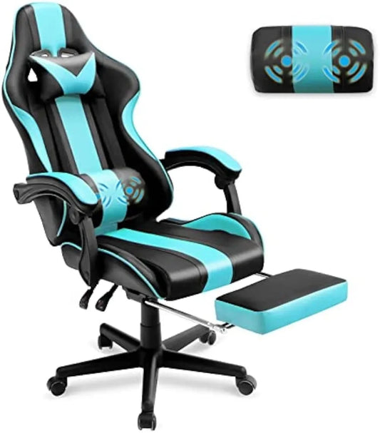 Ergonomic Blue Gaming Chair