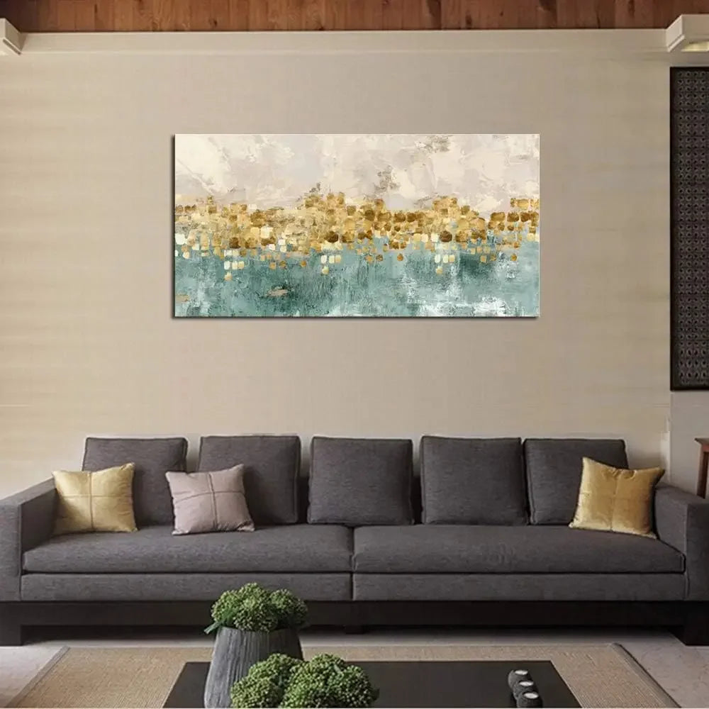 Gold Abstract Painting